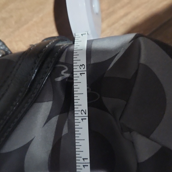 Coach purse black/gray/purple - Picture 5 of 6